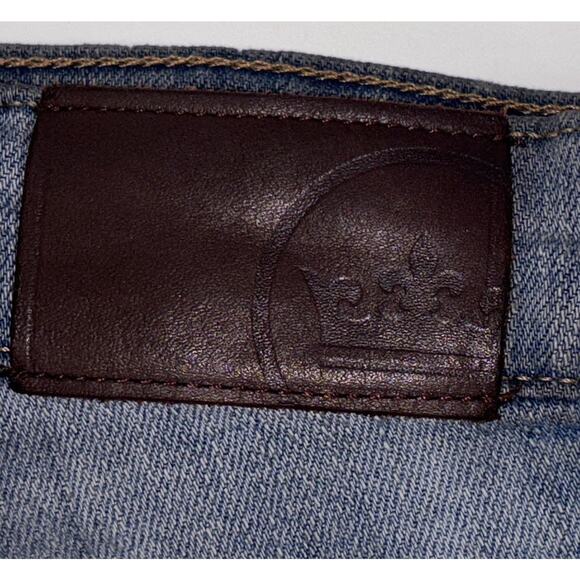 Peter Millar Collection Men's Vintage‎ Washed 5-Pocket Jeans 38x35 Stretch EUC - Picture 9 of 11